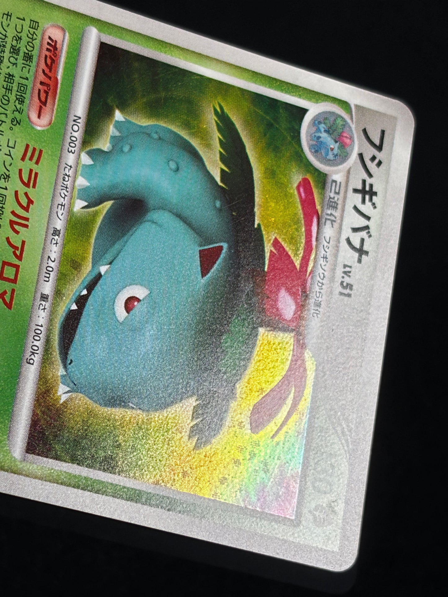 Venusaur Lv.51 DPBP#003 (2007) - Pokemon Card