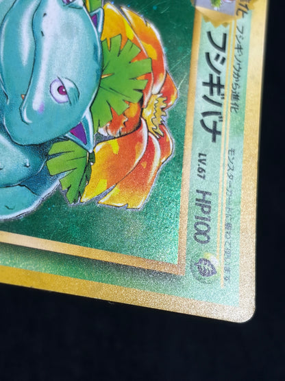 Venusaur No.003 Old Back - Japanese Pokemon Card