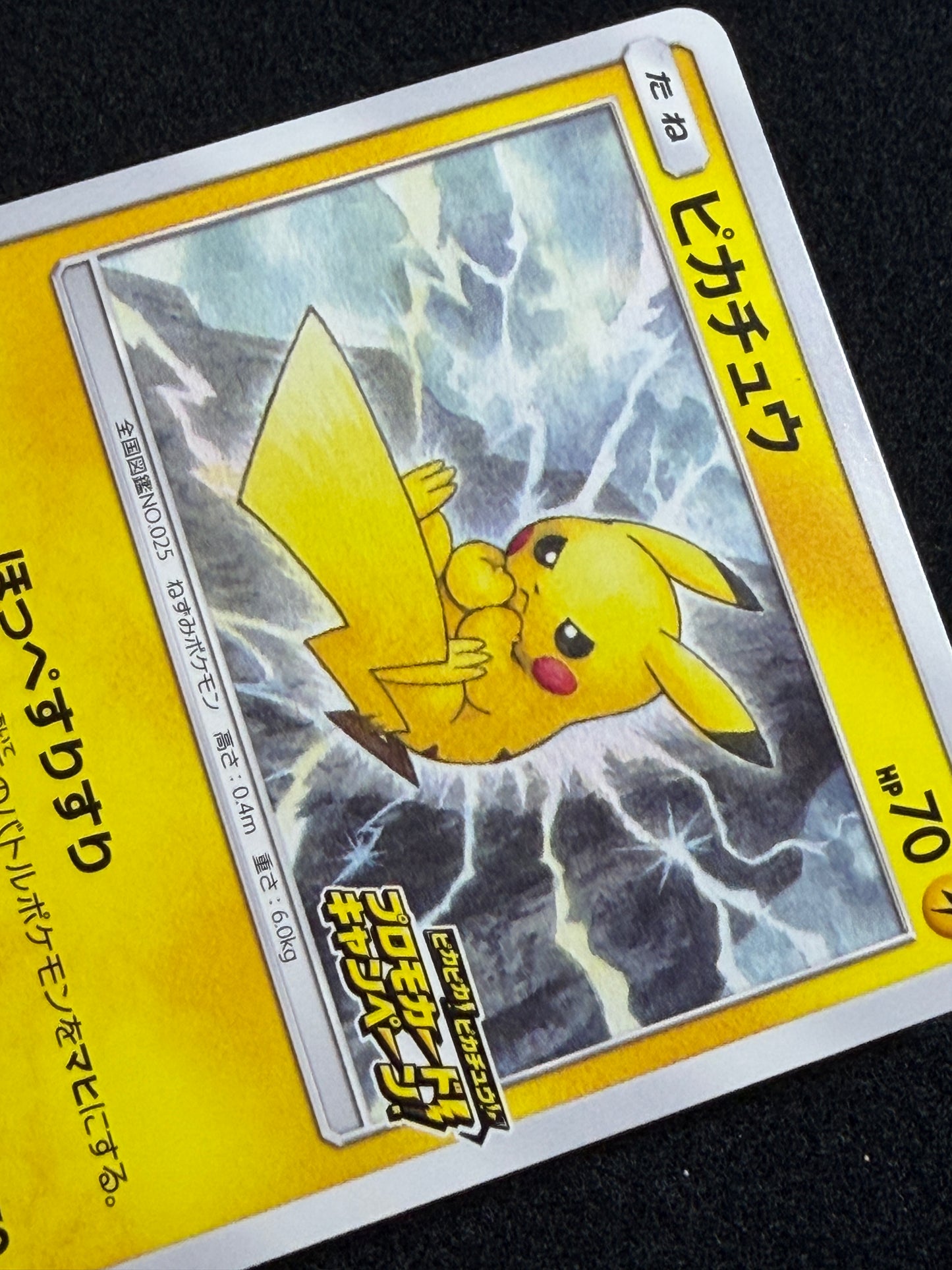 Pikachu 126/S-P Promo 2020 Pika Pika Champain - Japanese Pokemon Card TCG