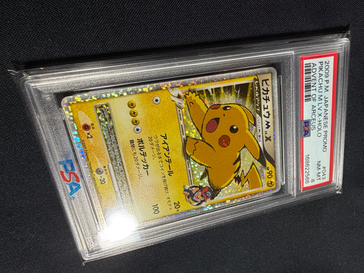 Pikachu M LV.X 043/DPt-P Promo 2009 - Japanese Pokemon Card TCG